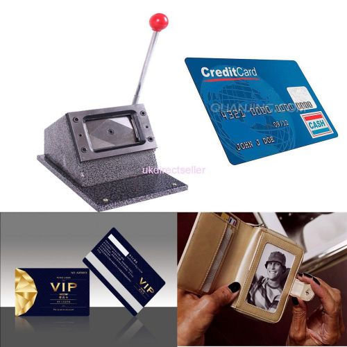Desktop ID Badge Credit PVC Business Card Die Round Corner Cutter Punch