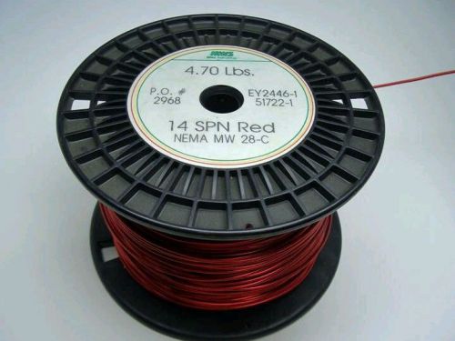 Magnet Wire #14 AWG 4.7lbs SPN Insulation