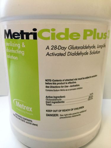 One Gallon Metrex Metricide Plus 30 Disinfecting Solution INCLUDES ACTIVATOR