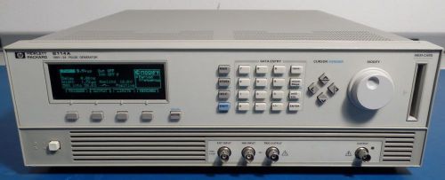 HP Agilent 8114A Programmable Pulse Generator, 15MHz