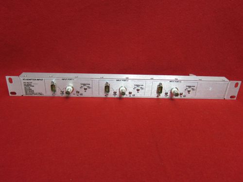 Symmetricom 22013066 001 0 ssu i/o adapter inputs module for sale