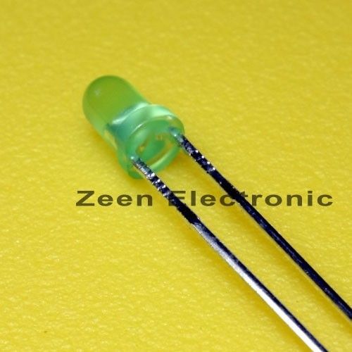 100 x LED Round 3mm GREEN - FREE SHIPPING