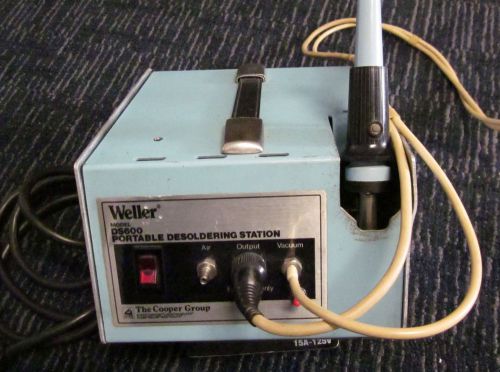 WELLER DS600 PORTABLE DESOLDERING STATION DS601 IRON AS-IS For Parts