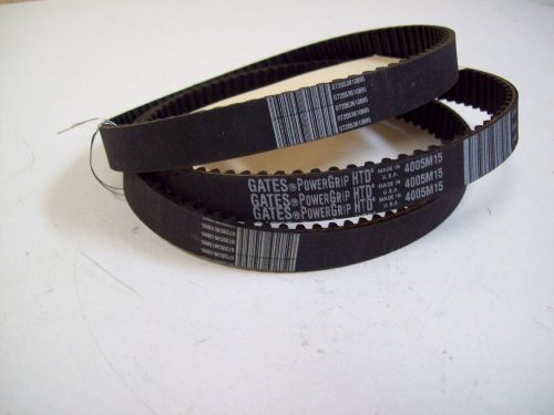 Gates 4005m15 powergrip htd belt - 3pcs - new - free shipping!! for sale