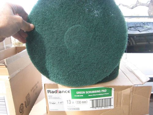 RADIANCE  Stripper  pads size 13 inch  GREEN 175-600 RPMS
