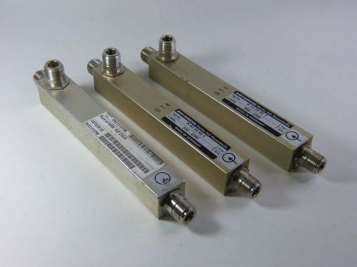 Lot of 3 Kathrein 2-Way Low-Loss Power Splitters-Multi-Band 100W K 63 22 62 1