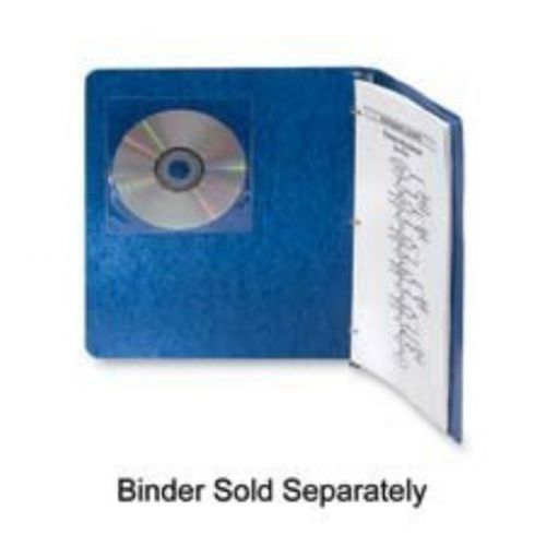 Fellowes Inc : Self-Adhesive CD Holders 5-3/8&#034;x1/32&#034;x5-3/8&#034; 5/PK Clear -:- Sold