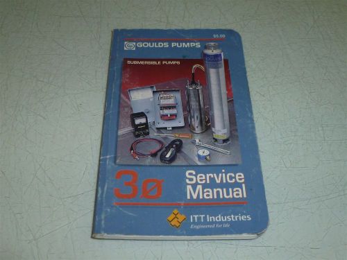 Goulds Pumps 30 Service Manual Pocket Size