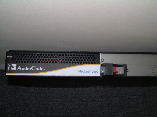 AudioCodes Mediant 2000/2Span/H323