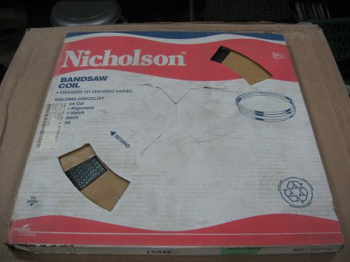 Nicholson Hardback Band Saw Coil  1/2&#034; x .025 12 Raker 66482