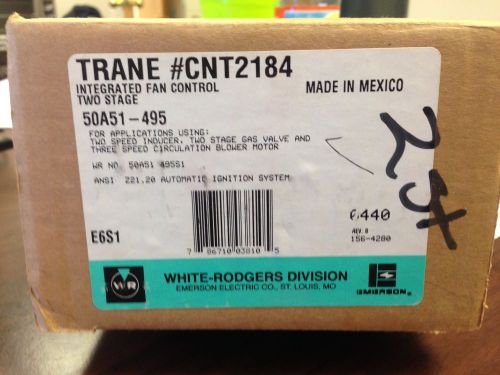 Trane CNT2184 D330937P01 furnace control circuit board White Rodgers 50A51-495