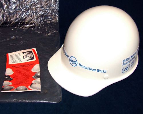 Vintage nos uss homestead works hard hat msa skullgard 1969/1977 u.n. visits pa for sale