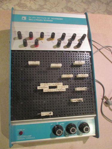 Vintage DeVry BELL &amp; HOWELL CONSOLE 9501 Educational Development Design Trainer