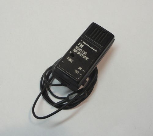 Vintage Realistic FM Transmitter Wireless Microphone