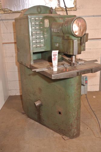 WALES STRIPPIT PUNCH MACHINE W/TOOLING AND MANUAL!
