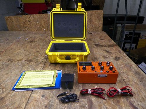 NASSAU MODEL 4060 AUTO LOOP CALIBRATOR WITH CARRYING CASE (Lot  5394)