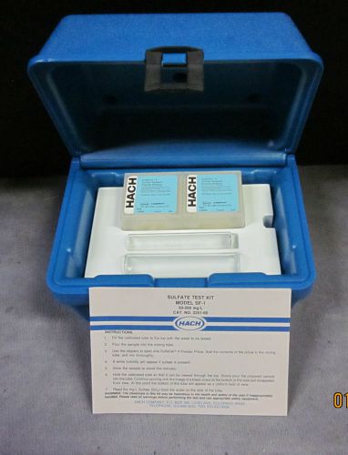 Hach Sulfate Test Kit SF-1