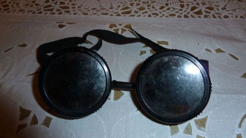 Vintage Pair of Welding Goggles--Steampunk