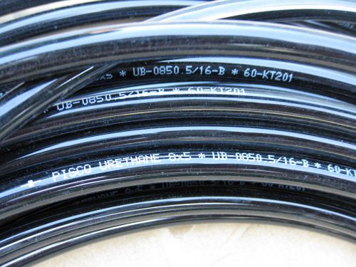 Pisco tube ub-0850  8mm x 5mm 65ft 20m 5/16” od urethane tubing ub0850  black for sale