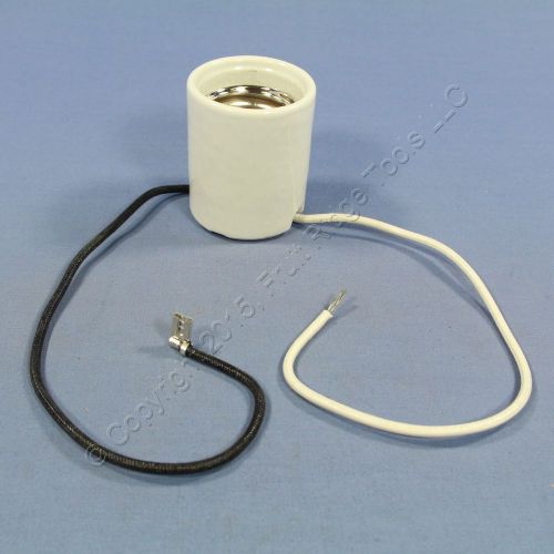 Leviton mogul 4kv porcelain hid lampholder high pressure socket bulk 8756-100 for sale