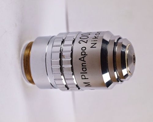 Nikon M PlanApo 200x 210 TL RMS APO Metallurgical Microscope Objective
