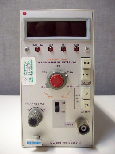 Tektronix DC 501 110 MHz Counter