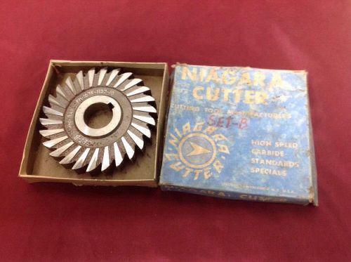 Niagara cutting tools side milling cutter strait high speed 25x11/16x1 1/4 for sale