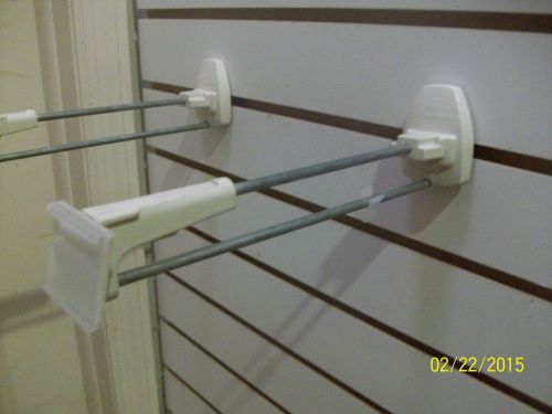 85  Alpha  Locking Security Pegs Store Shelf Gondola Peg Board Display