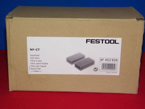 NEW Festool NF-CT 452 924 Wet Filter Wet &amp; Dry Festool Vacuum Contractor Grade