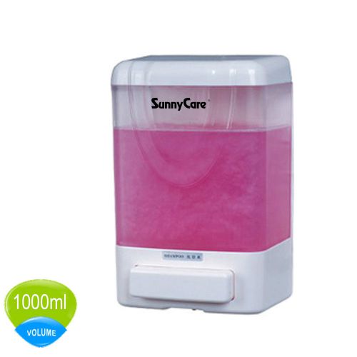 SunnyCare #1015W Refillable Manual Liquid Soap Dispenser Volume:1000ml  --New--