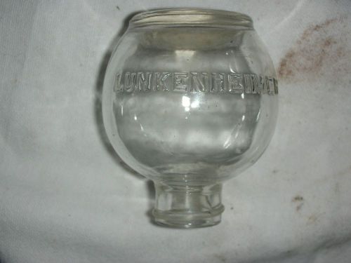 Lunkenheimer Lineshaft Drip Oiler Glass Bottle Hit &amp; Miss Gas Engine 99 CENT