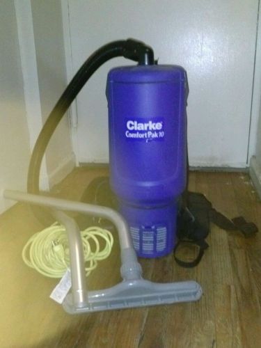 Clarke Comfort Pak 10 Vacuum With Tools