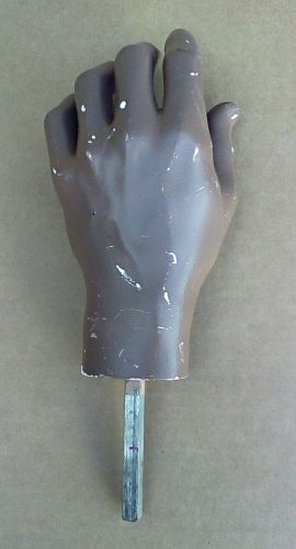Left American Male Mannequin Brown Hand   - Patina-V brand