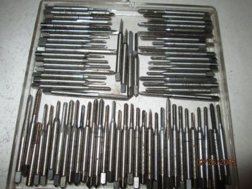 MACHINIST LATHE MILL Machinist Lot of MICRO Threading Tap s Tapping Sherline