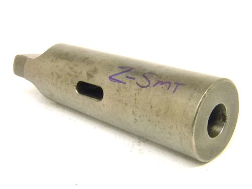 USED SCULLY JONES MORSE TAPER DRILL SLEEVE ADAPTER #2MT Socket to #5MT Shank