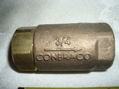 Conbraco 400wog 3/4&#034; bronze 125s spring loaded threaded check valve. female for sale