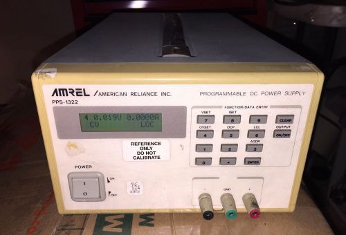 AMREL PPS-1322 Programmable DC Power Supply 0 - 30V, 0 - 2A, with GPIB