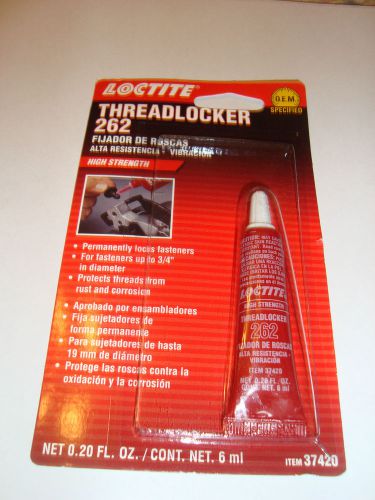 Loctite Thread Locker 262 High Strength .20 FL. OZ. #37420
