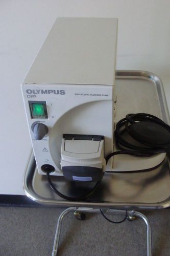 OLYMPUS OFP ENDOSCOPIC FLUSHING PUMP/ WITH FOOTSWITCH