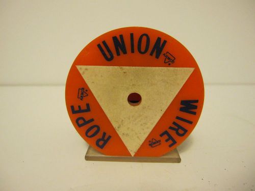 Union Wire Rope Scale model of spool