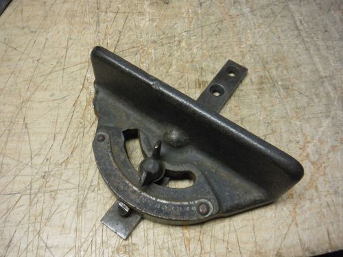 Older tool grinder miter gauge machinist tool jig fixture for sale