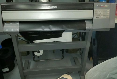 Roland pc-600 printer /die cutter/plotter print &amp; cut vinyl/apparel printing for sale