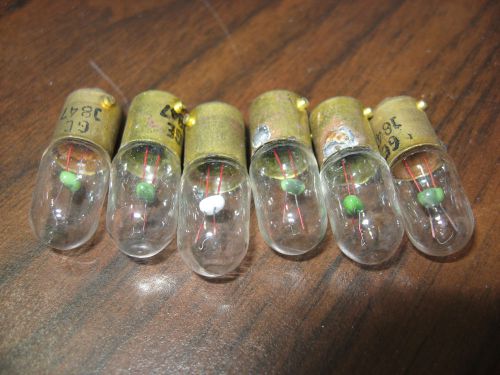 Lot of 6 New GE 1847 Miniature Bulbs