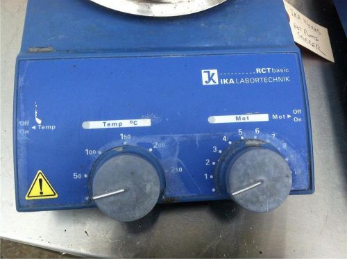 Ika labortechinic rct basic hotplate / stirrer amb--310°c, 0-1100 rpm, 115v-60hz for sale