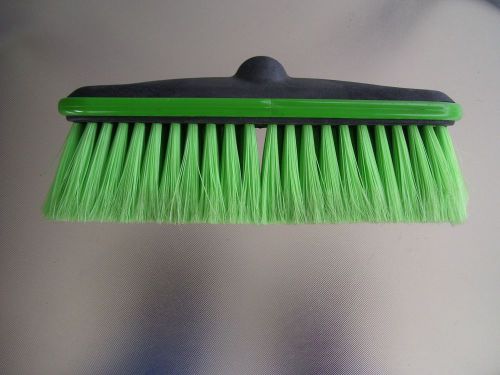 Car wash brush head 10” long and 2.5” bristle length soft green nylon for sale