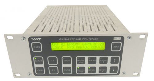 VAT PM-5 Adaptive Pressure Controller 641PM-16PL-1003/043 Series PM5 / Warranty