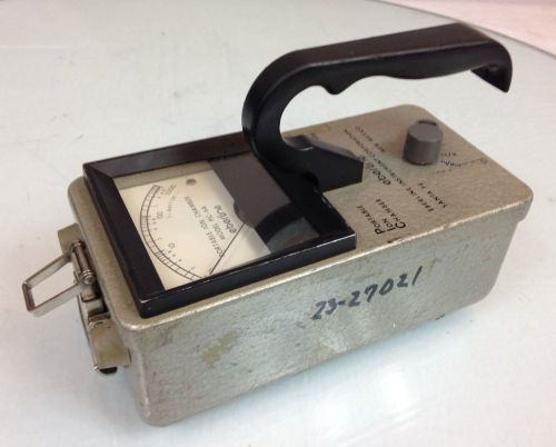 Eberline PIC-6A Portable Ion Chamber. Radiation Survey Meter. Geiger. Ratemeter.