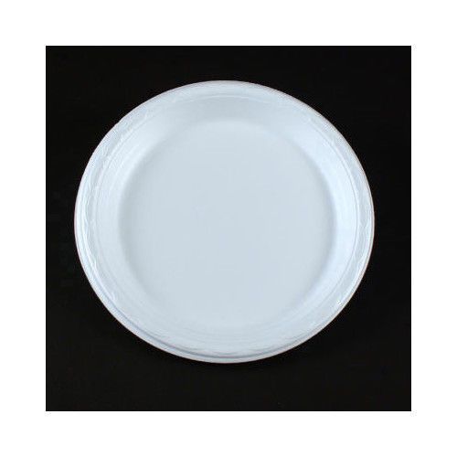 Dispoz-o Enviroware Foam Dinnerware 3-C Plate in Wheat