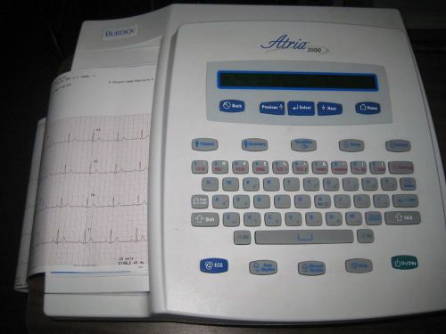Burdick Atria 3100 Interpretive ECG / EKG Machine