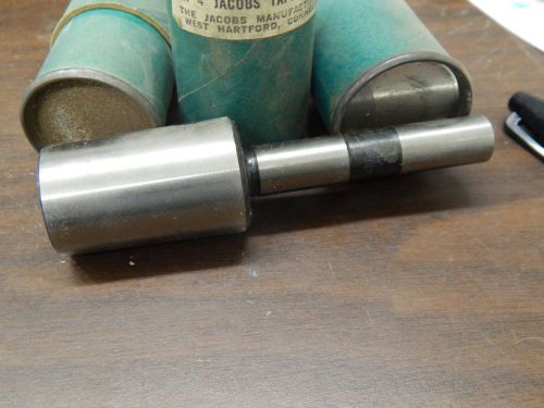 1/2&#034; Straight Shank with No. 4 Jacobs Taper Jacobs Original